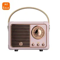 Portable Speakers Audio Speakers Mini Retro Radio Surround Sound Music Player Hands-free Gift Creative Speaker Portable Hifi Sound Mini Speaker Z0331