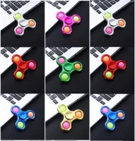 UPS Fidget toy Favor AntiStress Pressure Reliever Spinners Simple Dimple Push Keychain Toys for Adult Kids GC08256114555