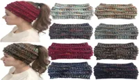 Colorful Knitted Headband Women Winter Sports Headwrap Hairband Turban Head Band Ear Warmer Beanie Cap Headbands Hair Accessories 3228135