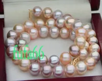 New Fine pearl jewelry GORGEOUS 10MM MULTICOLOR AKOYA PEARLS NECKLACE 18INCHES4921271