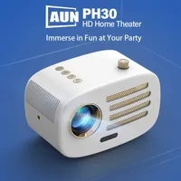 Projectors AUN PH30C Portable Projector Home Theater LED MINI Projectors Video Game Beamer Sync Android Smartphone Screen Laser Cinema Z0331