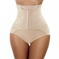Women Firm Tummy Control Panties Body Shaper Underwear Seamless Shapewear Magic Body with Hooks Waist Trainer Butt Lifter279L