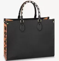 Designers Tote bag ONTHEGO Handbags crossbody Women wallet Shoulder Bags Leopard Splicing Crossbody Bag Messenger Bags Designers Handbag size 33*27* 14CM