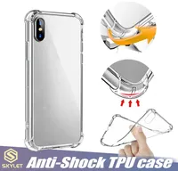 Soft TPU Clear Cases for Galaxy Note 20 S20 iPhone 14 13 12 11 PRO XR XS MAX Antiknock Case Huawei P20 Lite Transparent Shockproo6246772