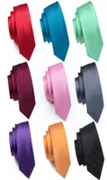 50 styles solid color silk men039s tie design set handkerchief and cufflinks Jacquard Woven Whole Necktie Men039s Tie Se8975885
