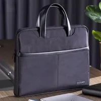 Deli Briefcase High Beauty Fashion Office Conference Handbag Layer Multifunctional Computer Bag