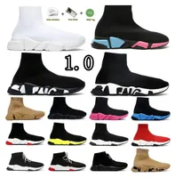 Designer Sock Shoes Casual Shoes 2.0 1.0 Triple Black White S Red Beige Casual Sports Sneakers Socks Trainers Mens Women Knit Boots Ankel Booties Platform Shoe Trainers