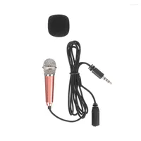 Microphones 1 Set Voice Recording Microphone Desktop PC Laptop Mic Multifunctional Handheld For Singing