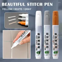 Arts And Crafts Professional Pre-Mixed Ceramic Tile Grout Repair Tube Pen Stitch Restore Tiles L5 #4