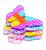 55 OFF Party Supplies Butterfly Rainbow Fidget Toys Luminous Camouflage Rodent Killing Pioneer Antistress Toy Push Children0392361904