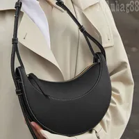 Mens luxurys handbag numero dix crossbody bag mini size modern trendy hip hop punk sacoche half moon shape women shoulder bags brown white classical E23