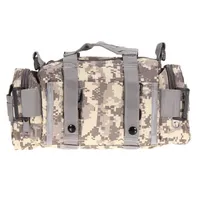 Tactical Bag Sport Bags 600D Waterproof Oxford Fabric Military Waist Pack Molle Outdoor Pouch Bag for Camping Hiking B042228