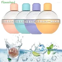 Baking Moulds Covered Ice Ball Cube Maker Candy Color Household Food Grade Round Bulb Sheet Silicone Mold Cream Tools