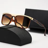 Sunglasses With Box Fashion Men Retro Frame Summer Glasses Luxury Designer Women Outdoor UV Protection Polarized