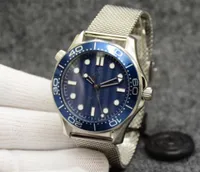 Launches Stunning 60th Anniversary James Bond Watch Automatic Mechanical Movement Glass back Staniless steel Mens Wristwatches wristwatch Designer 007