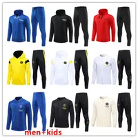 22 23 24 psgs Football tracksuit hoodie Survetement 2021 2022 2023 2024 chandal futbol training suit football jacket soccer set adult kit