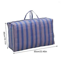 Storage Bags Quilt Organizer Large Capacity Dust-proof Wardrobe Bag Nylon Household Blanket Pillow Holder