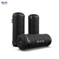Portable Speakers BS-12 Wireless Bluetooth 5.0 Speaker Outdoor Riding Portable Audio Subwoofer Flashlight TF Card Line In AUX Input FM Radio Play Z0331