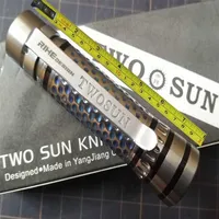 TwoSun MINI Micro TC4 Titanium Tactical LED Flashlight Camping Lamp TS-LED-8888295b