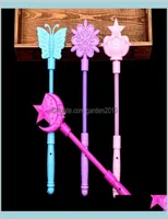 Party Decoration Flashing Light Up Sticks Magic Led Wands Dj Fairytale Princess Costume Fancy Dre6256690
