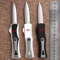 Whole CNC automatic knife VG10 STEEL blade T6061 handle A163 UTX70 UTX85 UT121 BM3300 BM3500 A07 A27camping Benchmade folding 322j