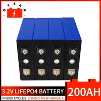 200Ah Lifepo4 Battery 12V Rechargeable Lithium Iron Phosphate Cell Deep Cycle Golf Cart Marine Battery For EV Golf Cart Rv Vans
