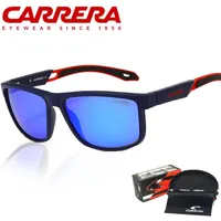 Carrrera Brand Designer Mirror Sunglasses Men Women Square Driving Sun Glasses for Men Hiking Fishing Sport Goggles Eyewear Accessories