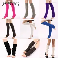Women Socks 50cm Girl Knit Boot Pile Up Foot Warming Cover Winter Over Knee Uniform Korean Lolita
