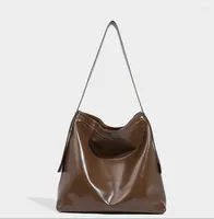 Evening Bags 2023 High-quality Luxury Casual Leather Hand Bucket Bag Designer Women's One-shoulder Armpit