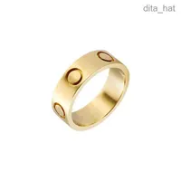 jewel97 Band Rings Designer Jewelry Star Diamond Rings For Women Titanium Steel Alloy Gold-Plated Fashion Accessories Never fade Not allergic Gold