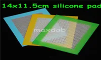 tools 100pcs Silicone Wax Mats Square sheets pads mat barrel drum 26ml silicon oil container dabber tool for glass bong nector6809731