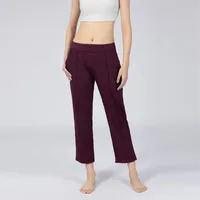 Loose Fit Yoga Pants Sport Workout Joggers Women Elastic Waist Fitness Sport Trouser with Pocket Quick-dry Gym Workout Activewear3176