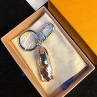 Fashion Sports Car Silver Full Letter Keychains High Quality Metal Handmade Unisex Designer Key Ring Unisex Pendant Punk Keychain 204m