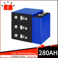 3.2v Lifepo4 Battery 280AH High Capacity Golf Cart Batteries Rechargeable Deep Cycle Lithium Iron Phosphate Cell Pack For Boats