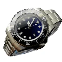 Deep Sea design Automatic mechanical men's watch sapphire crystal stainless steel bracelet luminous water proof318F