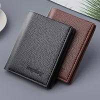 Wallets Men's Wallet Ultra Thin Soft PU Leather Mini Card Holder