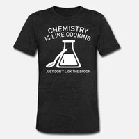 Men's T Shirts 2023 Chemistry Is Like Cooking Designers Graphic Shirt Fit Kawaii Plus Size Tracksuit