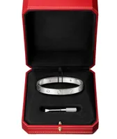 Luxury bangle love bracelet screw design rose gold Platinum designers jewelry bangles 4 diamonds bracelets for couples Anniversary4866672