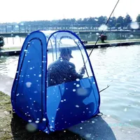 Whole-Fishing rainproof single person Private sun-shade insulation watching sports pop up tent Keep warm pop up portable PVC t2670