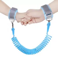 Stock 1.5M/2M/2.5M Children Anti Lost Strap Out Of Home Kids Safety Wristband Toddler Harness Leash Bracelet Child Walking Traction Rope E0403