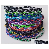 Featured Wholesale braided rope necklace for baseball For Men and Women 