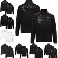 2022-2023 Yeni F1 Hoodie Racing Takım Sweatshirt Formül Formül 1 Ceket Hoodies Motorsport Forması Bahar Sonbahar Erkek Kapşonlu Ceketler