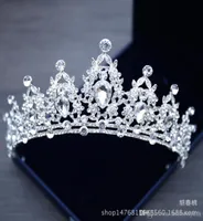 Sninestone Barrettes Wedding Headpieces Sieraden Tiara Crystal Diademas Princess Crown Headpiece for Dress Bridal Hair Accessories 4767481
