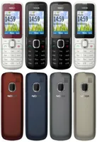 Oryginalny Nokia C101 Bluetooth GSM Bar 2G FM Radio Obsługa wielopoziomowa odnowiona klawiatura odblokowana z Box9025158