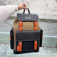 Lüks tasarımcı sırt çantası çanta mektup tasarımcısı lüks sırt çantası büyük kapasiteli mizaç mizaç çantası çok yönlü hediye sırt çantası malzeme deri stilleri iyi