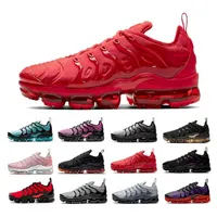 New Tn Plus Running Shoes Men Sneakers Vapores Increased breathability de aire support and shock absorption Black Red Royal Maxs Women Trainers