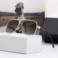 Erkek ve Kadınlar Ünlü Marka Güneş Gözlüğü Lüks Güneş Gözlüğü Kare Kaplama Marka Retro Polarize Moda Gözlükleri Occhiali da Sole Firmati 16 Renk İsteğe Bağlı