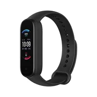 Band 5 15-Day Battery Life - Fitness Tracker - Blood Oxygen, Heart Rate, Sleep Monitoring - Music Control - Water Resistant, Black