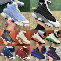 Jumpman 13 Basketball Shoes 13s Wolf Grey Solefly UNC French Brave Blue Del Sol Wheat Court Purple Playoffs XIII Black Cat Flint Hyper Royal Sports baskets