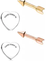 2023 Mode Earring Back Love Truck Heart Designer Earring Luxe sieraden Kerstdag Gift Verplated sierlijke zilveren ketenontwerpers Women 70878151